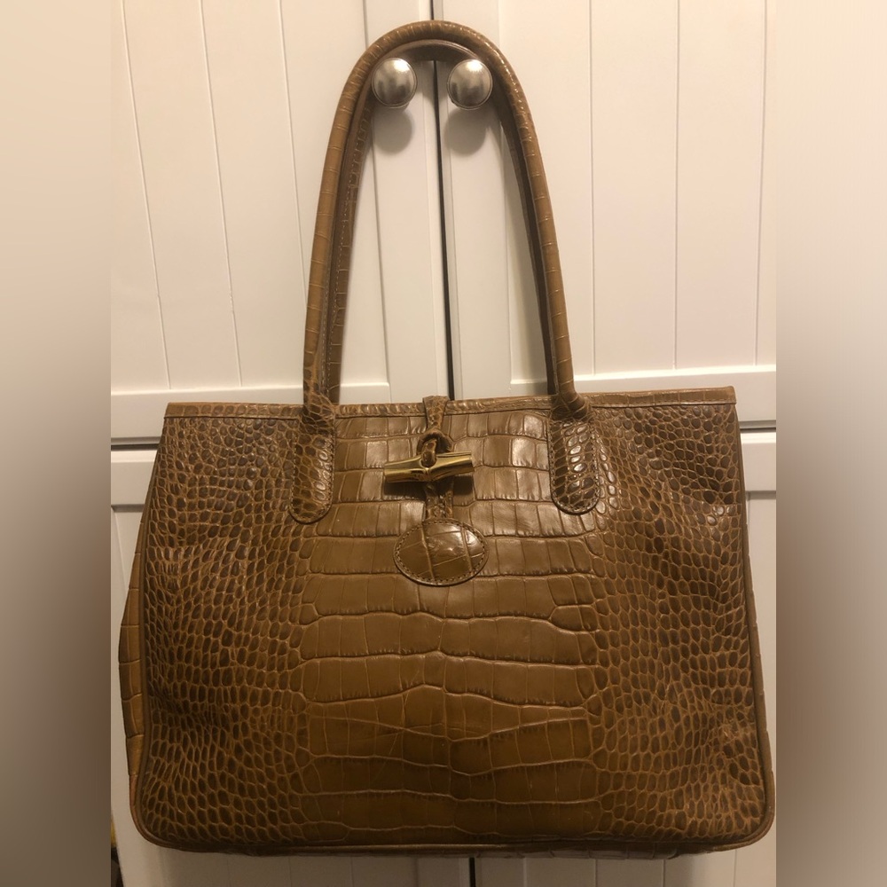Longchamp Le Roseau Medium Tote